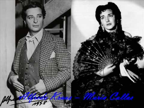 Maria Callas And Alfredo Kraus: Libiamo Ne Lietti Calici ª - Youtube