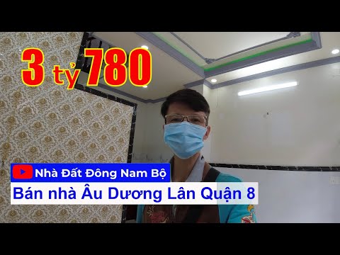 Bán nhà Quận 8 2 lầu đúc thật, khu hiện hữu, sổ hồng riêng hoàn công