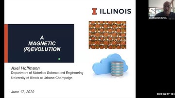 I-MRSEC REU Faculty Series: Axel Hoffmann- A Magnetic (R)Evolution