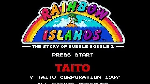PSX Longplay [547] Bubble Bobble also featuring Rainbow Islands (Part 2 of 2)