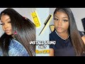 *HIGHLY REQUESTED*How I install My Wigs Using Only Got2B Spray| ft. Hairvivi