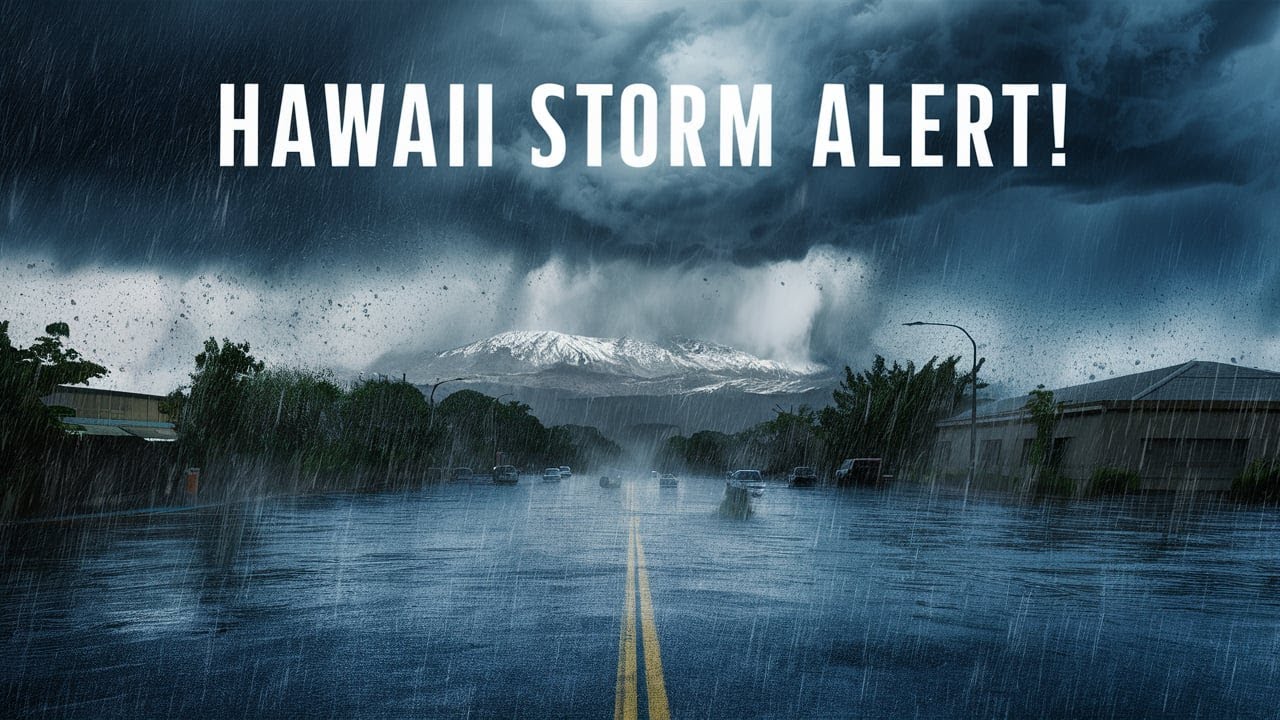“Hawaii Storm ALERT: Torrential Rain, Flash Floods & Snow Hits Paradise Jan 2026”