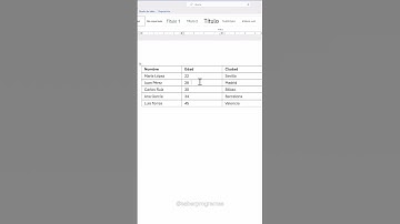 TRUCO 🌟 para MOVER FILAS en TABLAS de Word ✅