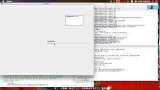 Update Value using Slider in Visual Python