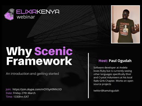 WHY SCENIC FRAMEWORK: