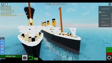 Roblox Plane Crazy: Titanic 1 vs Titanic 2