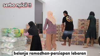 BELANJA RAMADHAN - PERSIAPAN LEBARAN