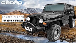 Off-Road Steel Fender Flares for 1997-2006 Jeep Wrangler TJ | OEDRO®