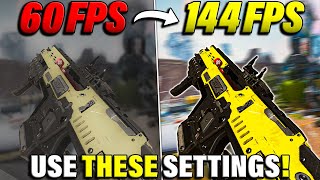 *NEW* BEST Apex Legends Settings for SEASON 18 (Max FPS & Visibility)