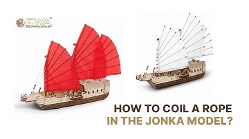EWA Eco-Wood-Art - How to coil a rope in the Jonka model?