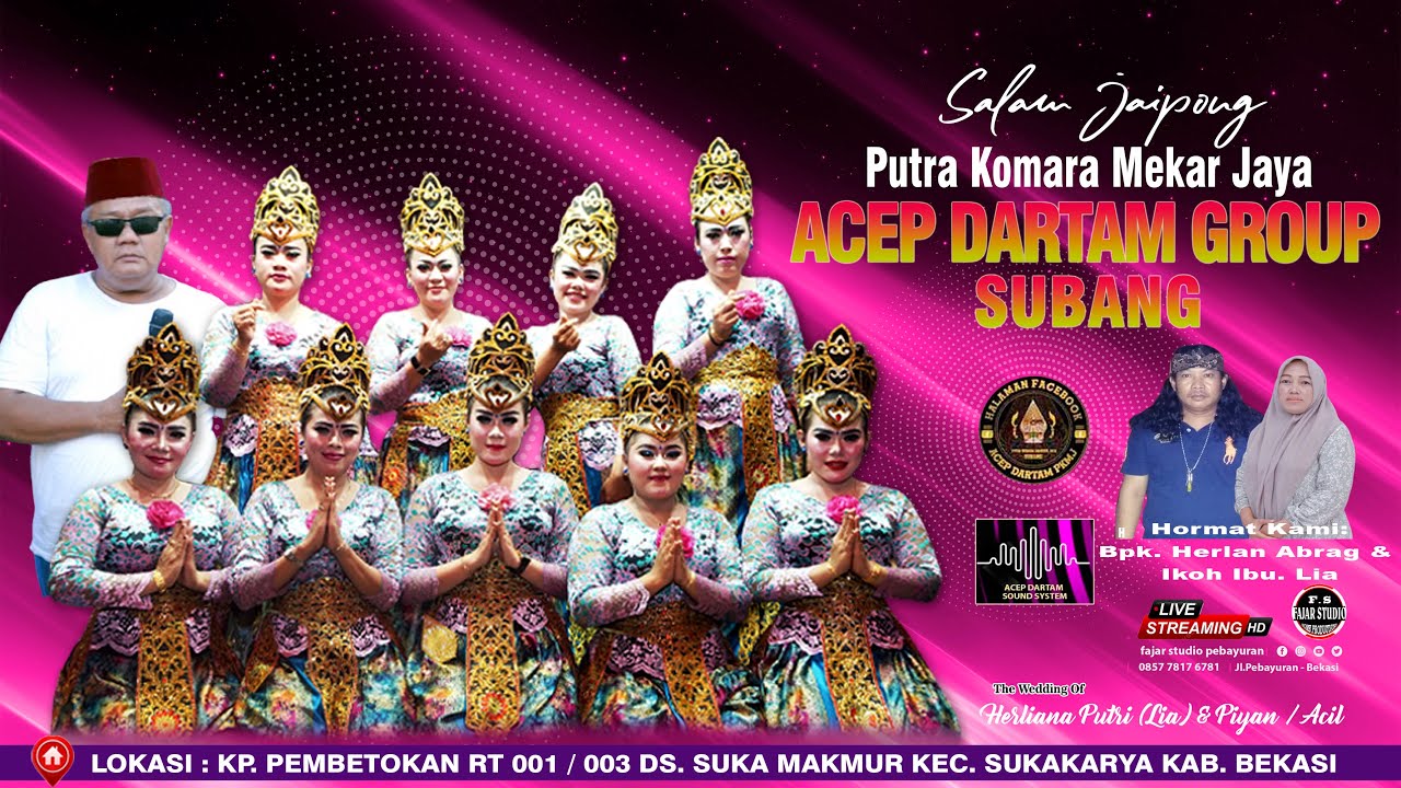 🔴[LIVE MALAM] JAIPONG ACEP DARTAM GROUP || KP. PEMBETOKAN - SUKAKARYA || SENIN, TGL 23 JUNI 2025