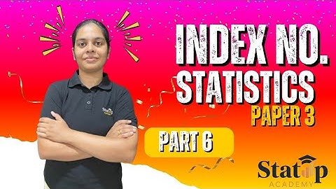 Index No. l Statistics Paper 3 l Part 6 l ISS 2026