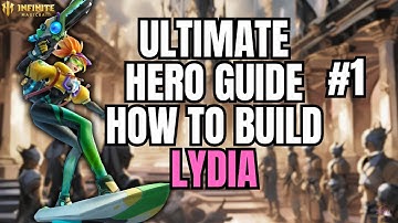 How to Build: LYDIA - Ultimate Hero Guide 👌 | IMR - [Infinite Magicraid]