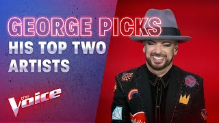 The Showdowns: Boy George Picks His Top Two Artists | The Voice Australia 2020