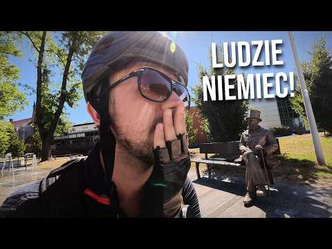 SCANDAL IN ŚWIĘTOCHŁOWICE, A GERMAN ON A BENCH! - bike trip to Świony