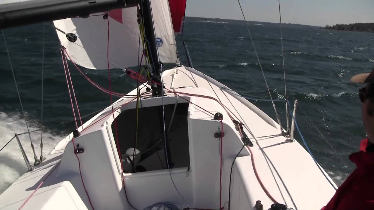 J70 Test Video Just Sailing 1 3 Youtube