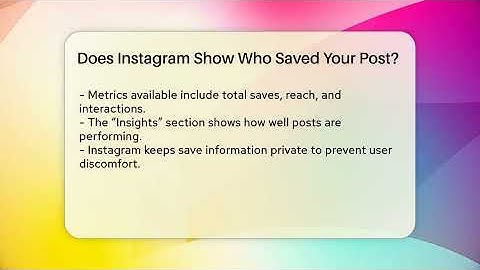 Does Instagram Show Who Saved Your Post? - Everyday-Networking