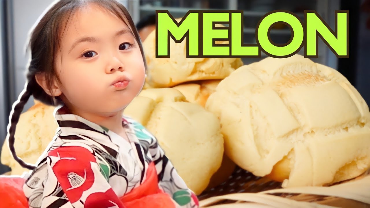 Father's Day Melon Pan | First Time Baking Bread