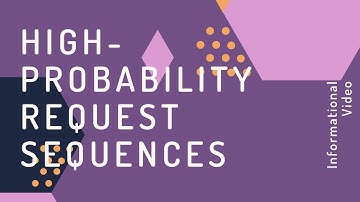 High-Probability Request Sequences, A Low-Intensity Strategy