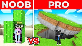 Minecraft NOOB vs PRO : Secret House Battle Challenge!
