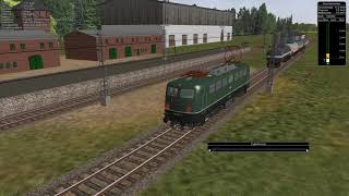 Microsoft Train Simulator Gameplay HD  -  GR  -  Rollbahn  -  Ein Arbeitstag 7/13