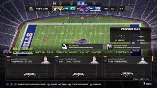 Madden NFL 22 (PS5) jaguars vs bills