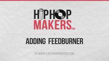 How to Add the FeedBurner Email Box