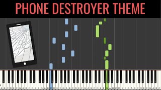TUTORIAL: Phone Destroyer piano cover - South Park piano