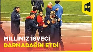 Azərbaycan İsveçi Böyük Hesablı Qələbə Ilə Məğlub Etdi