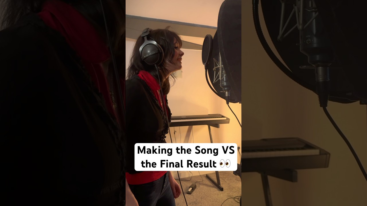 Making the Song VS the Final Result… BTS of my song ‘Goodtime Jester’ #newmusic #cosplay #cosplayer