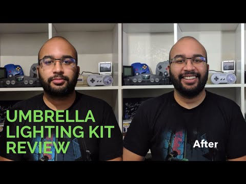 Amazon Prime Photography Umbrella Lighting Kit - Review