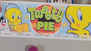 Information Tweety Pie $500. Playing Bingo Strip Guide