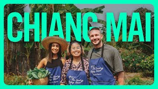 The LOVELIEST Chiang Mai Cooking Class (Local Experience ❤️) | Thailand Travel Vlog