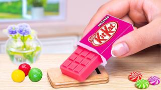 Delicious Kitkat Cake Recipe Satisfying Miniature Rainbow Cake Decorating Ideas Sweet Kitkat