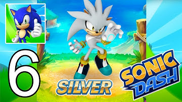 Sonic Dash – Gameplay Walkthrough Part 6 - Silver (iOS, Android)