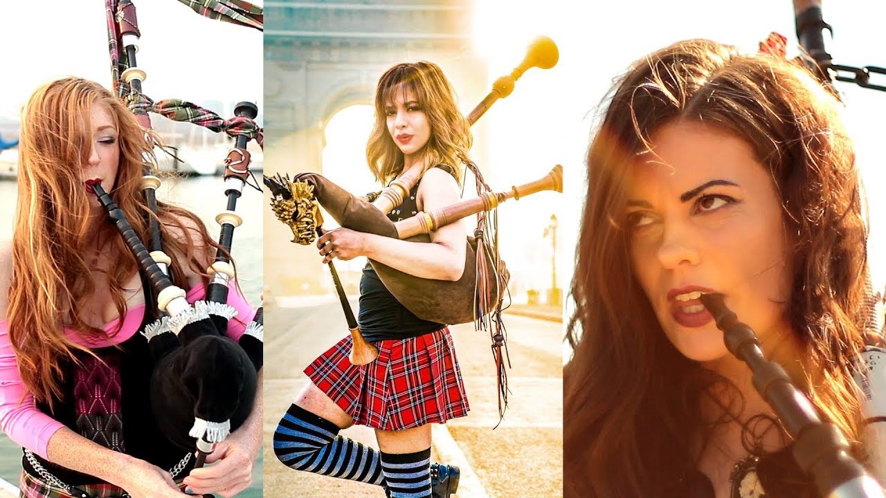  Update New  Shipping Up To Boston/Enter Sandman - Bagpipe Cover (The Snake Charmer x Goddesses of Bagpipe)