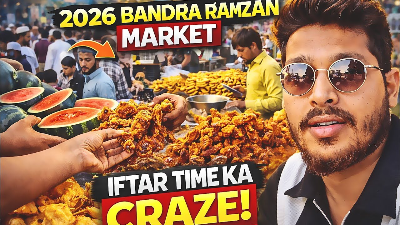 Ramzan 2026 Iftar Market Mumbai 😍 | Bandra East Ramadan Street Food Vlog