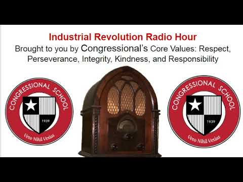 Congressional School Industrial Age Radio Show (Blue)