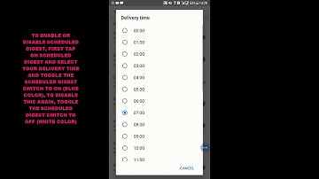 HOW TO ENABLE OR DISABLE YOUTUBE SCHEDULED DIGEST ANDROID