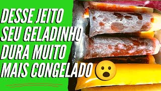 Como Conservar O Geladinho Por Mais Tempo No Isopor E Cooler, Para Vender Na Rua