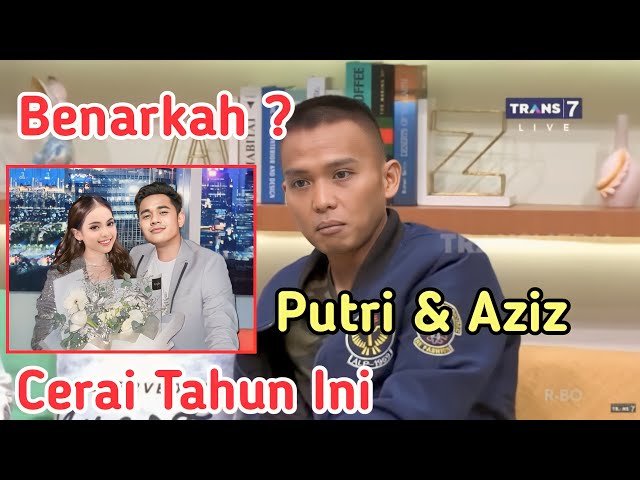 Ramalannya Tidak Pernah Meleset, Hard Gumay Prediksi Putri u0026 Aziz Cerai Tahun Ini, Ada Orang Ketiga class=