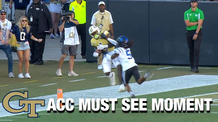 Georgia Tech QB Jeff Sims With The Moneyball To Le...
