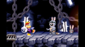 Rayman Raving Rabbids GBA 100% Part 24 - Agony Jails (Part 2: Revisit)