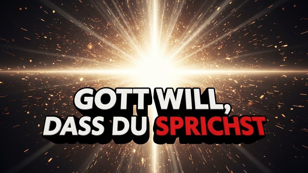 Gott liebt diese 8 Worte… Doch die meisten Auserwählten sprechen sie nie aus.
