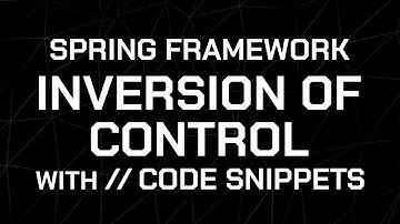Spring Into Action: Inversion of Control in Spring Framework | Code Snippets | Java Study Series