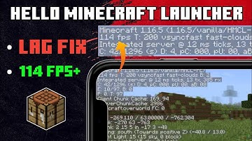 Hello Minecraft Launcher Lag Fix || How to boost fps in Hello Launcher
