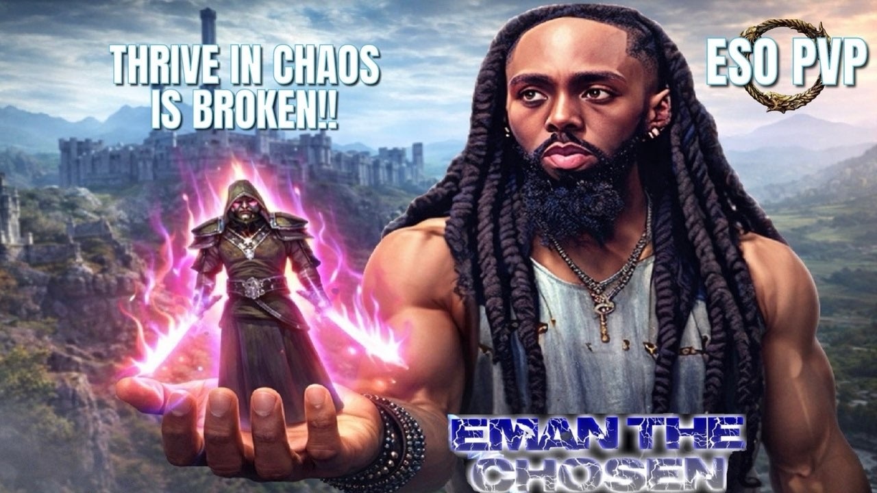 ESO PVP: THRIVE IN CHAOS IS BROKEN!! TESTING DW SKILLS PVP LIVESTREAM