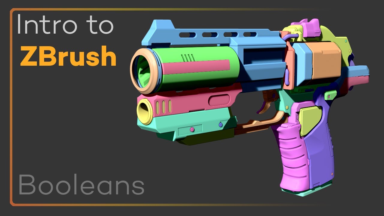 Intro to ZBrush 049 - Booleans!!! Super powerful live booleans