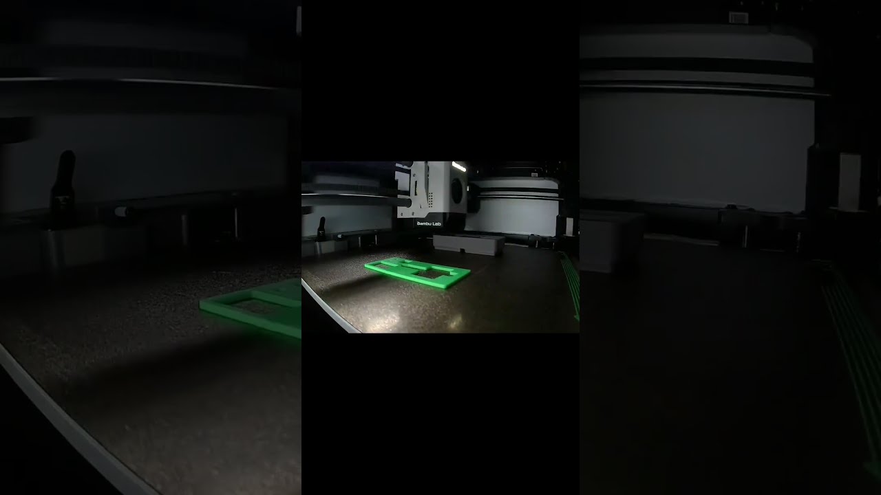 Gridfinity hotend holder one piece short #3dprinting #timelapse