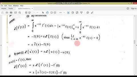 Laplace transform of derivative of function//MM-I//M.Adnan Anwar